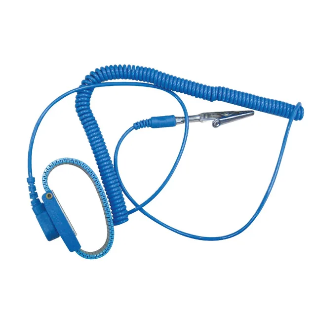 Adjustable Anti Static Bracelet Electrostatic ESD Discharge Cable Reusable Wrist Band Strap Hand With Grounding Wire 3