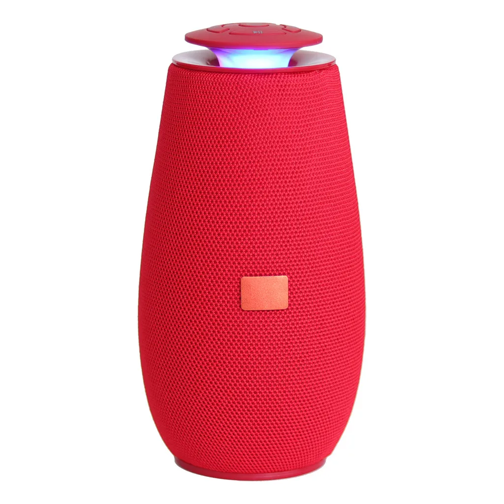 Светодиодный bluetooth-динамик Колонка стерео сабвуфер Переносные беспроводные колонки Поддержка USB/TF карты воспроизведения музыки# H20
