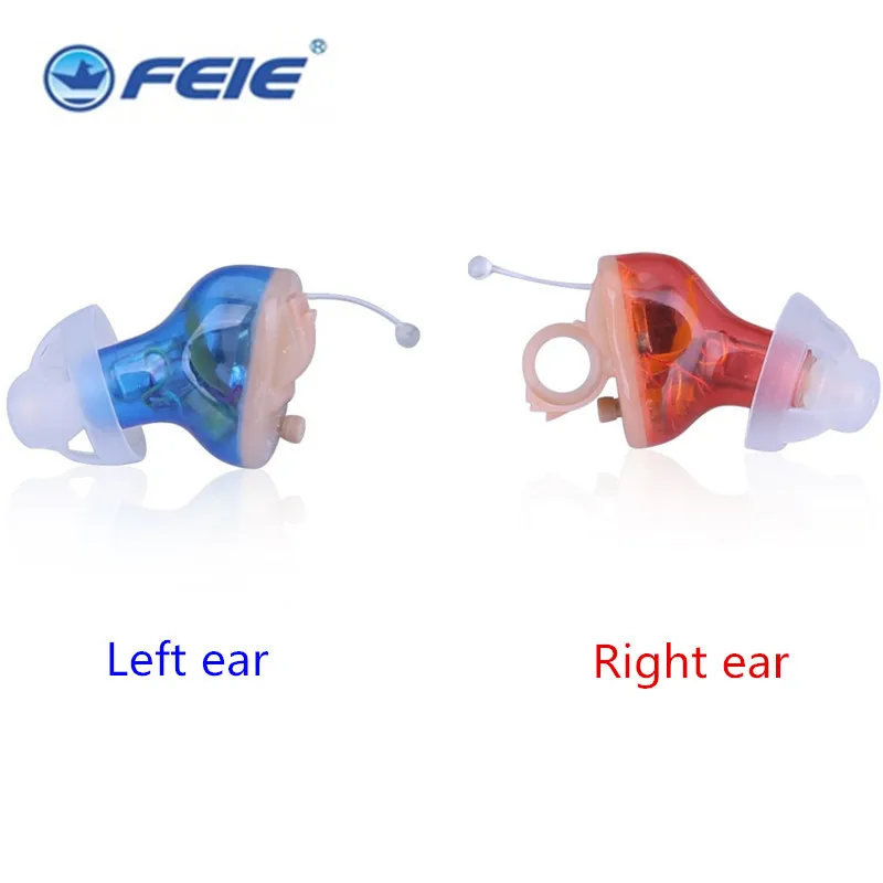 audifono sordera  Feie headset deafness CIC aparelho auditivo for curing tinnitus S-17A free shipping