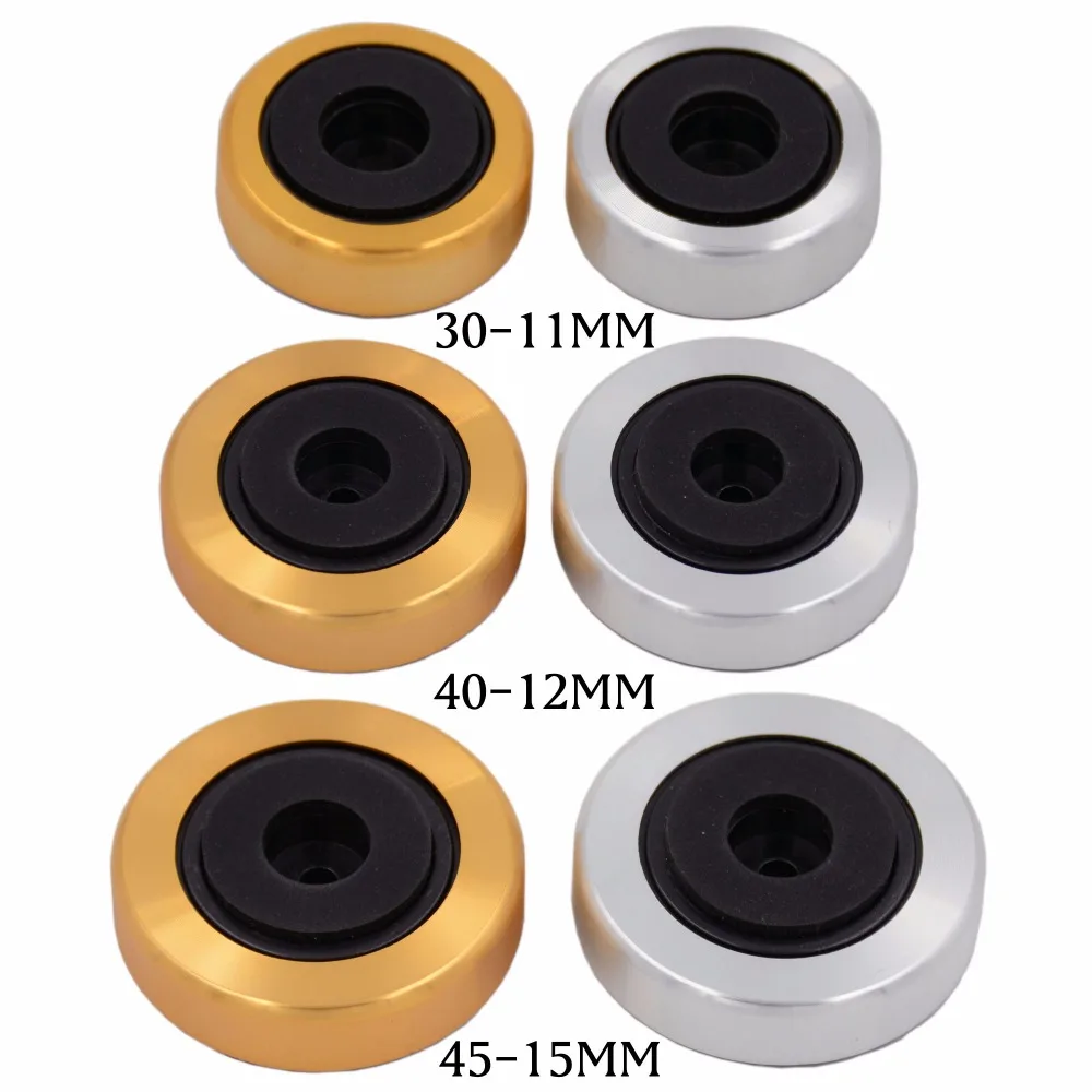 

PAPRI 30*11MM Speaker Spikes Aluminum Feet Pad HiFi Stand Base For Audio Amplifies Turntable CD Player Computer DAC