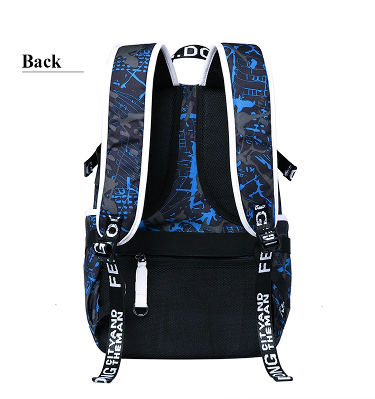 Школьный рюкзак для студентов, мужской рюкзак для путешествий, черный водонепроницаемый рюкзак большой емкости для мальчиков, школьные сумки для девочек-подростков