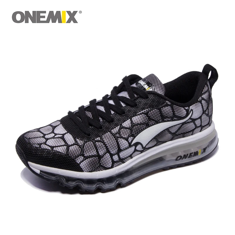 Onemix New men's Running Shoes Breathable Outdoor Athletic Walking Sneakers hommes sport chaussures de course plus size 35-47