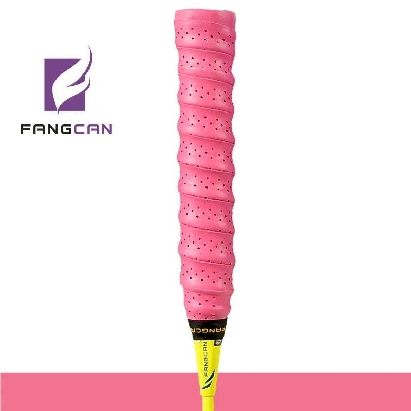 1 шт. FANGCAN Senior Keel Grip липкая пленка для тенниса и бадминтона Ракетки поглощение пота один кусок - Цвет: FCLG01 Rose red