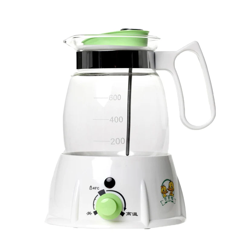 Flushing Milk Heater Baby Glass Pot Milk Machine Temperature Regulating