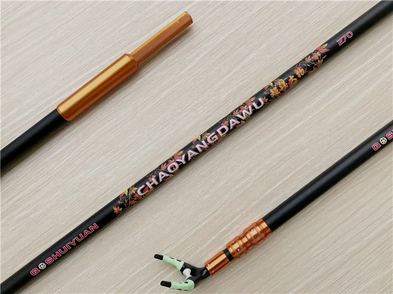 Vara de Pesca Novo Estilo Chao Yang Grande Suporte Vara Wang Gan Superhard Pólo Bold Grosso 27 m 3 4 2019 21 Varas de pescar