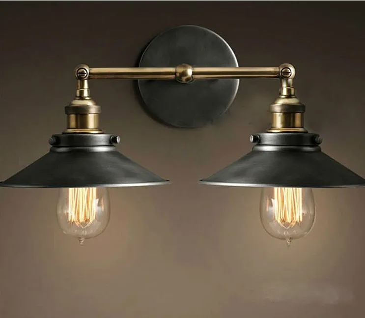 vintage industrial lighting Loft style lamp lampshade Restaurant Bar office wall Light home decoration luminaire luminarias1