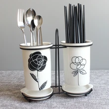 Cheap Ceramic Chopsticks Tube Tableware Storage Set Spoon Chopsticks Storage Rack Bucket Knife Fork Storage Box Kitchen Utensils Cheap Ceramic Chopsticks Tube Tableware Storage Set Spoon Chopsticks Storage Rack Bucket Knife Fork Storage Box Kitchen Utensils