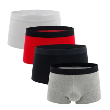 

YOUYEDIAN 4PC Summer Men's Hollow-out Boxers Stitching Sexy Colorful Breathable Comfortable Underwear Boxer Underpants#g20