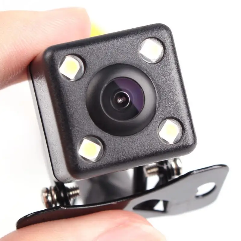 

Eunavi Rear View Camera Waterproof Full HD CCD Car Rear Camera 4 LED Night Vision Car Parking Assistance Parktronic Camera