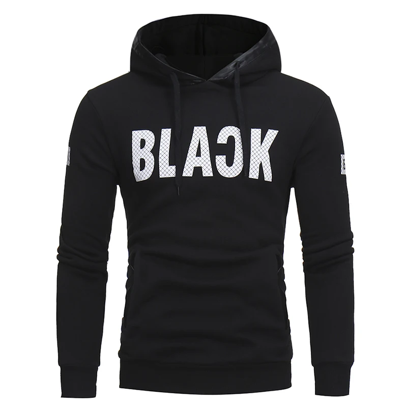 

New Brand 2019 Hoodies Brand Men 3D Letter Printing Sweatshirt Male Hoody Hip Hop Autumn Winter Zipper Hoodie Mens Pullover