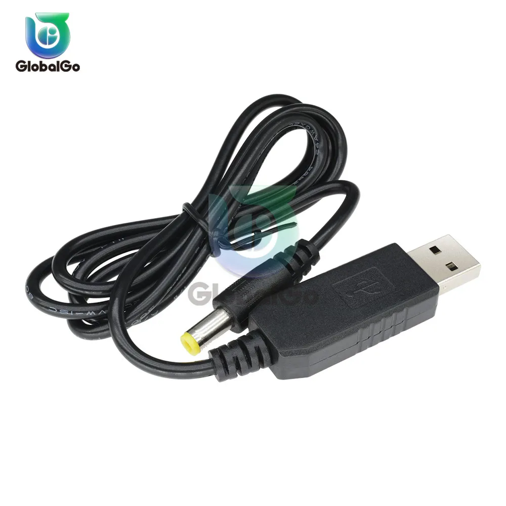 

USB 5V to 12V Boost Line Cable DC Port USB DC 5V to DC 12V Step up Module Male Connector Converter 5.5X2.1MM