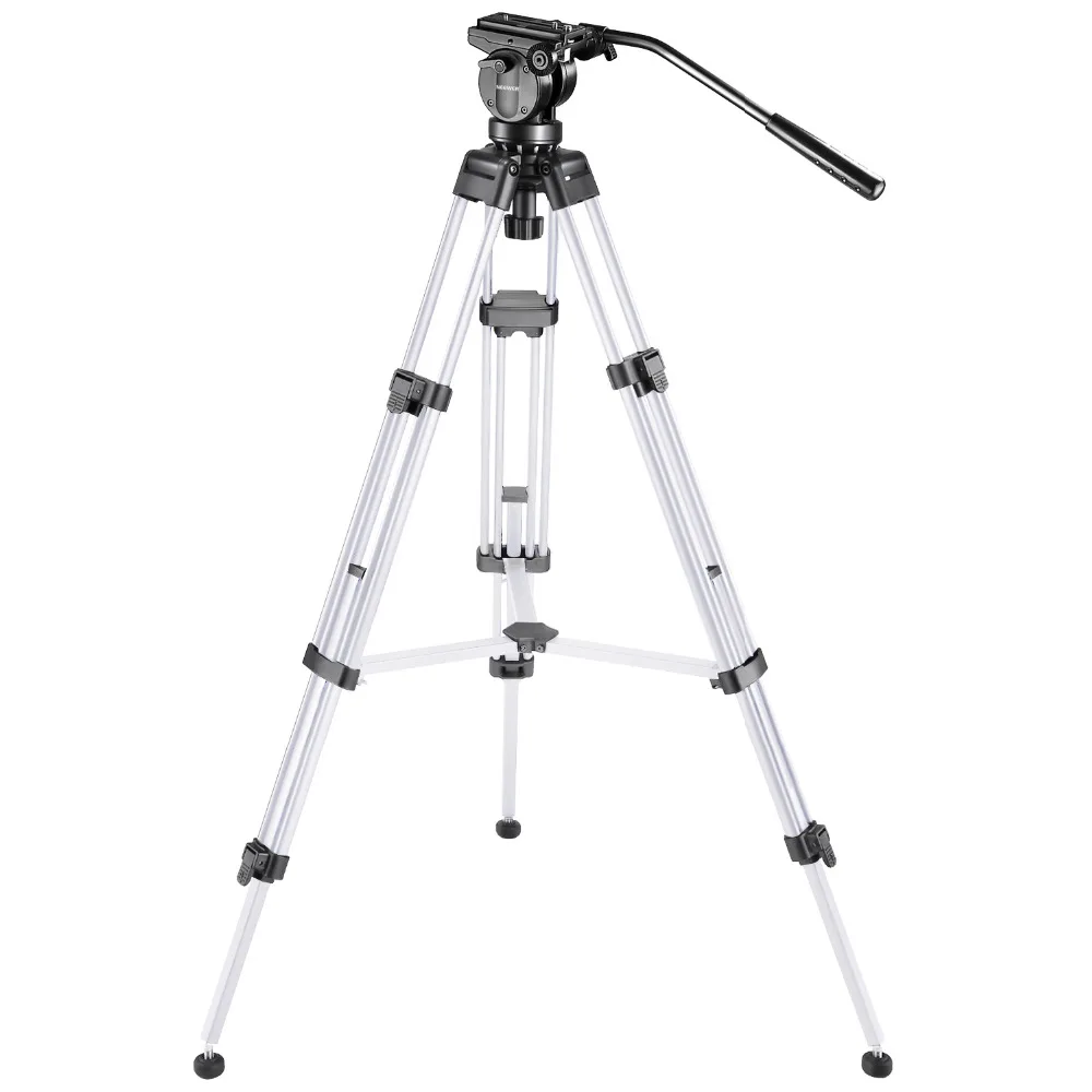  Neewer Pro Video Camera Tripod 61 inches Aluminum Alloy with 360 Degree Fluid Drag Head Quick Shoe 