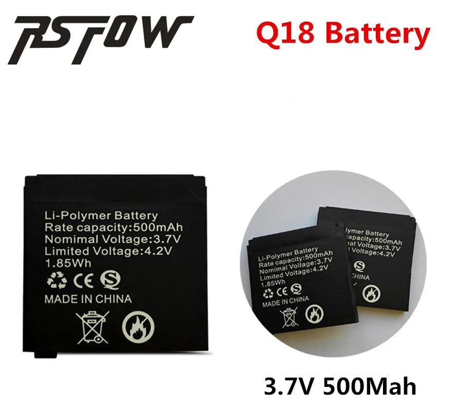 RsFow 1PCS/Lot Original rechargeable Li ion Battery 3.7V 500MAH Smart