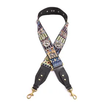 Новая дизайнерская женская сумка с заклепками, ремешок с регулируемой ручкой для леди, плечевой ремень, трендовые холщовые сумки, ремни A0022