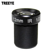 5,0 мегапиксельный 12 мм объектив для камеры видеонаблюдения камера безопасности ip-камера объектив F2.0 M12 крепление фиксированная диафрагма формат 1/2. 5"