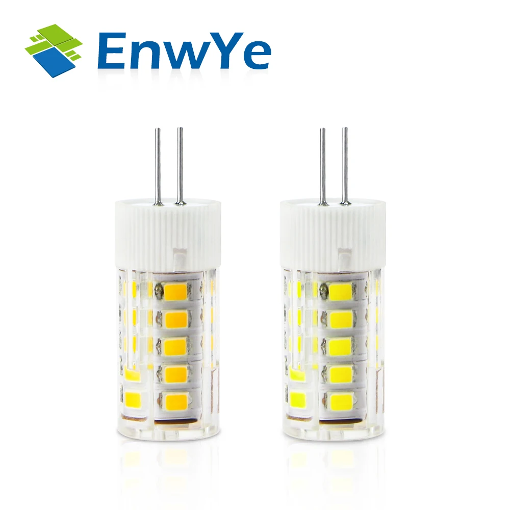 

G4 Lamp Bulb DC 220V 230V 240V 4W 2835 LED Light Bulb replace Halogen G4 for Chandelier High Quality Ceramic LED