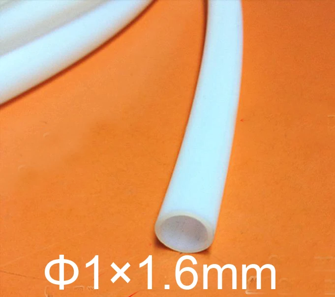 ID 1 мм OD 6 10 м длина PTFE polytef трубки трубы шланг 1x1 PFA FEP F46 F4 капиллярная трубка |