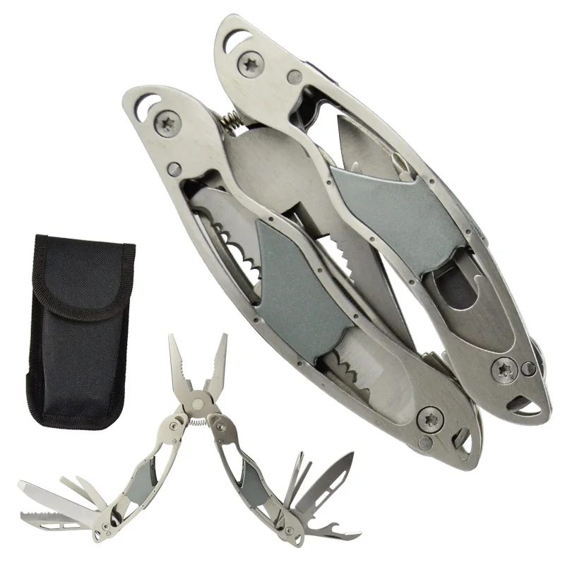 

KSHIELD Outdoor Multitool Pliers Repair Pocket Knife Screwdriver set Hand Multi Tool Mini Folding Portable Fishing Tool