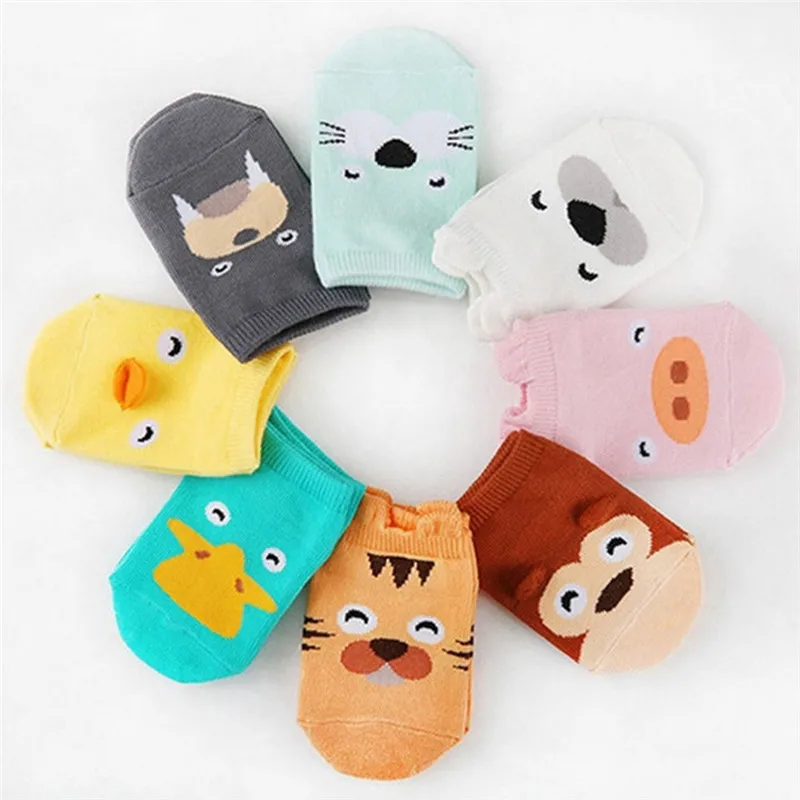 2017 new Baby Boys Girls Infant Toddler Anti Slip Skid Socks Animal No