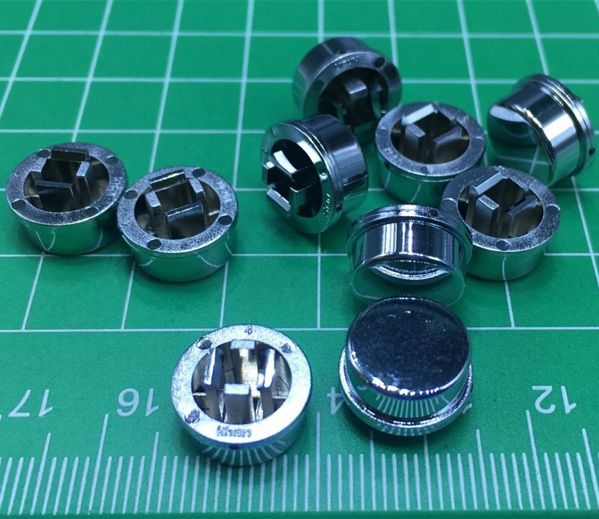 Оригинальная новая крышка кнопки 100% GJW203 подходит для 12x12x круглых плоских ножек