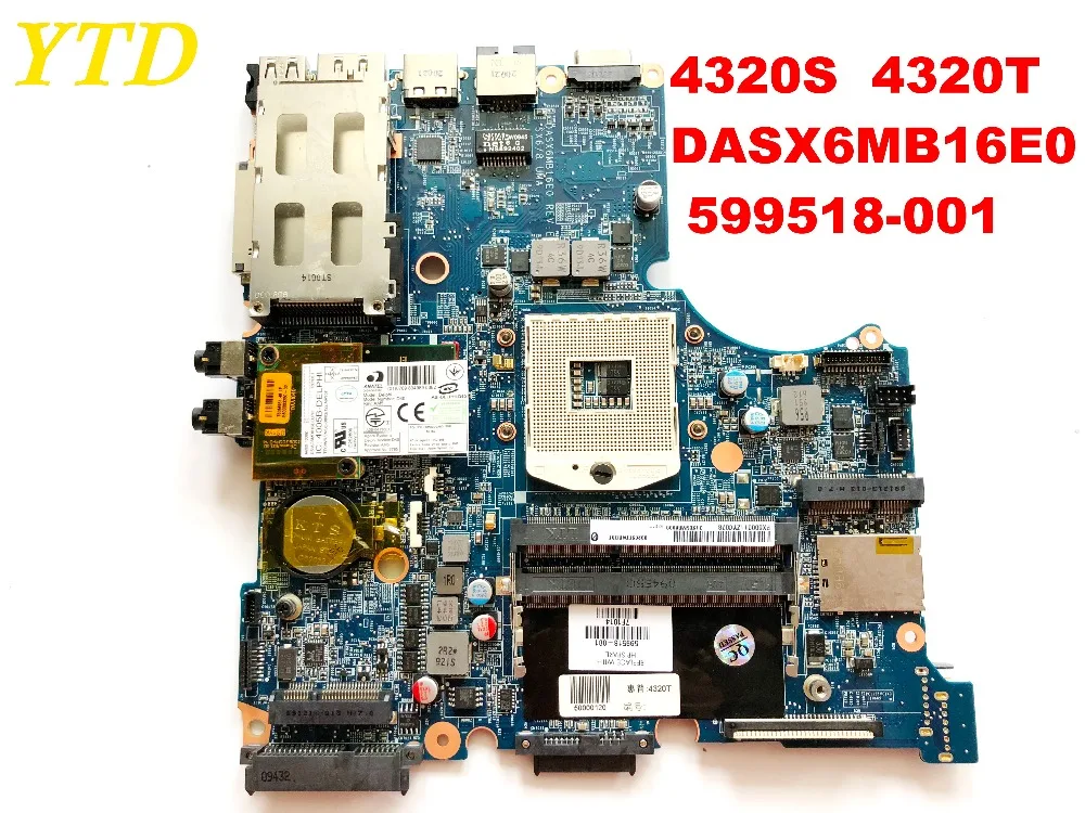 

Original for HP 4302S 4320T laptop motherboard 4320S 4320T DASX6MB16E0 599518-001 tested good free shipping