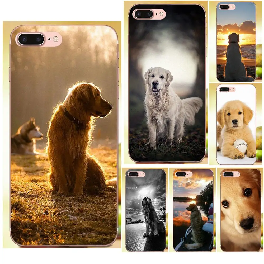 

Qdowpz Golden Retriever Dog Pet TPU Print Cover Case For Samsung Galaxy A3 A5 A7 J1 J2 J3 J5 J7 2015 2016 2017
