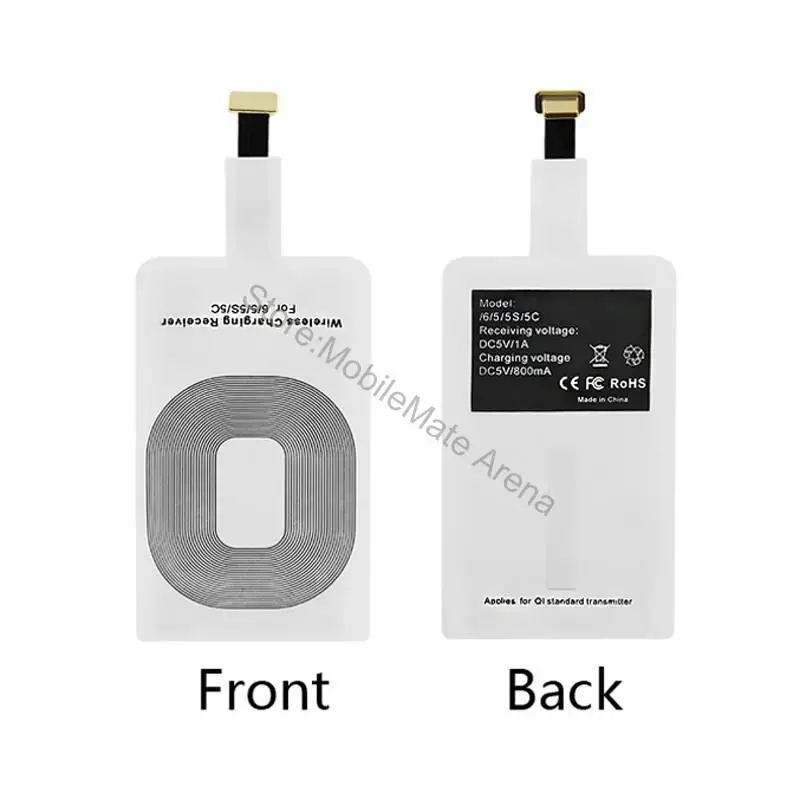 Universal Qi Wireless Charger Receiver Module Fast Speed Charge Charging Adapter Phone Accessory For Iphone 6s 6 Plus 5s 5 5c