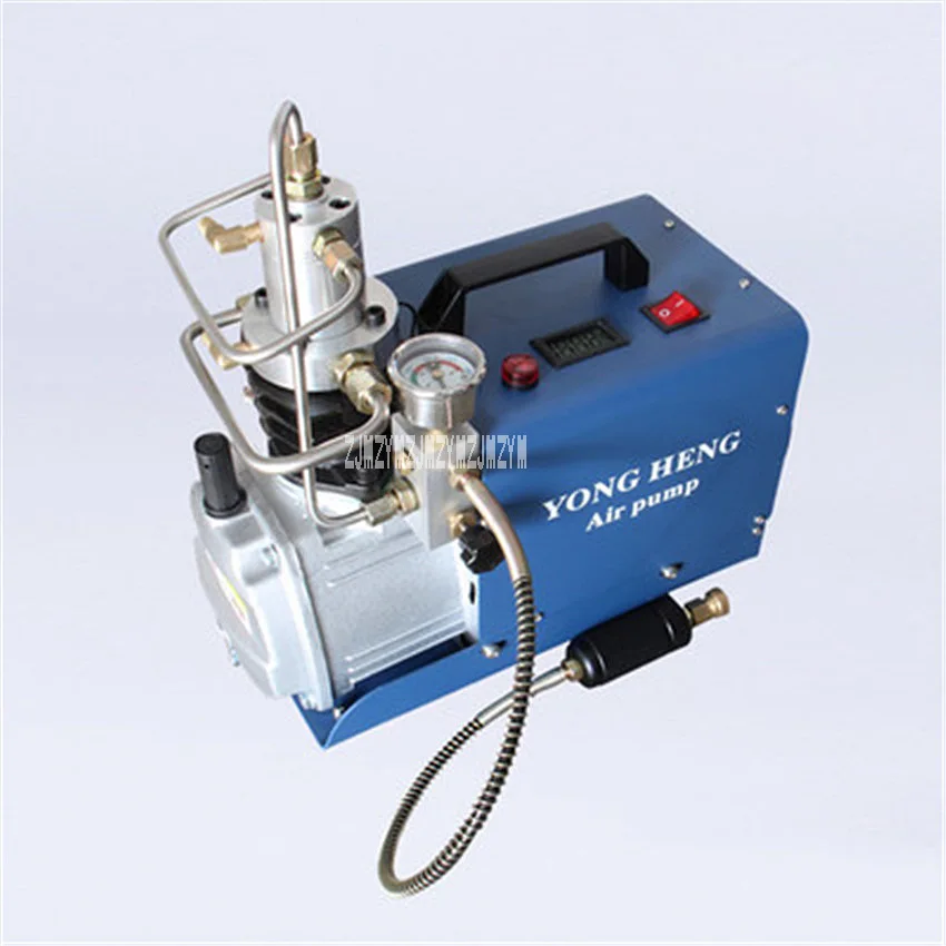 

New Arrival Automatic Shutdown Electric High-pressure Air Pump Water-cooled Single Tank 50L / min 0-30mpa 220V / 110V 1.8KW Hot