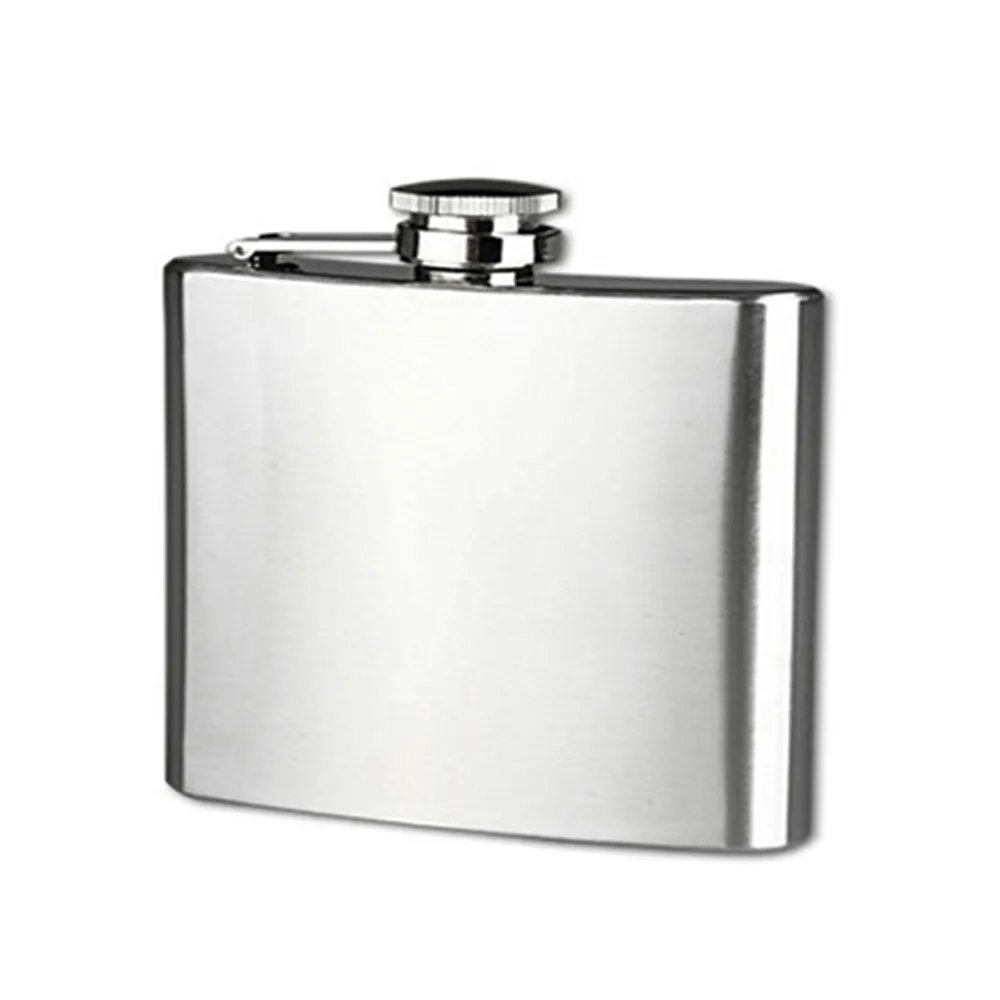 Stainless Steel Pocket Hip Flask Alcohol Whiskey Liquor Screw Cap 4 5 6 7 8 9 10 18 OZ Liquor Hip Flask New#20