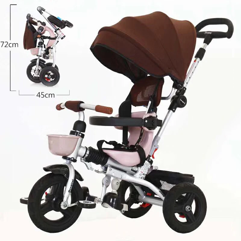 Children's Tricycle Baby Bike Foldable 1 3 5 Child Bike Baby Stroller