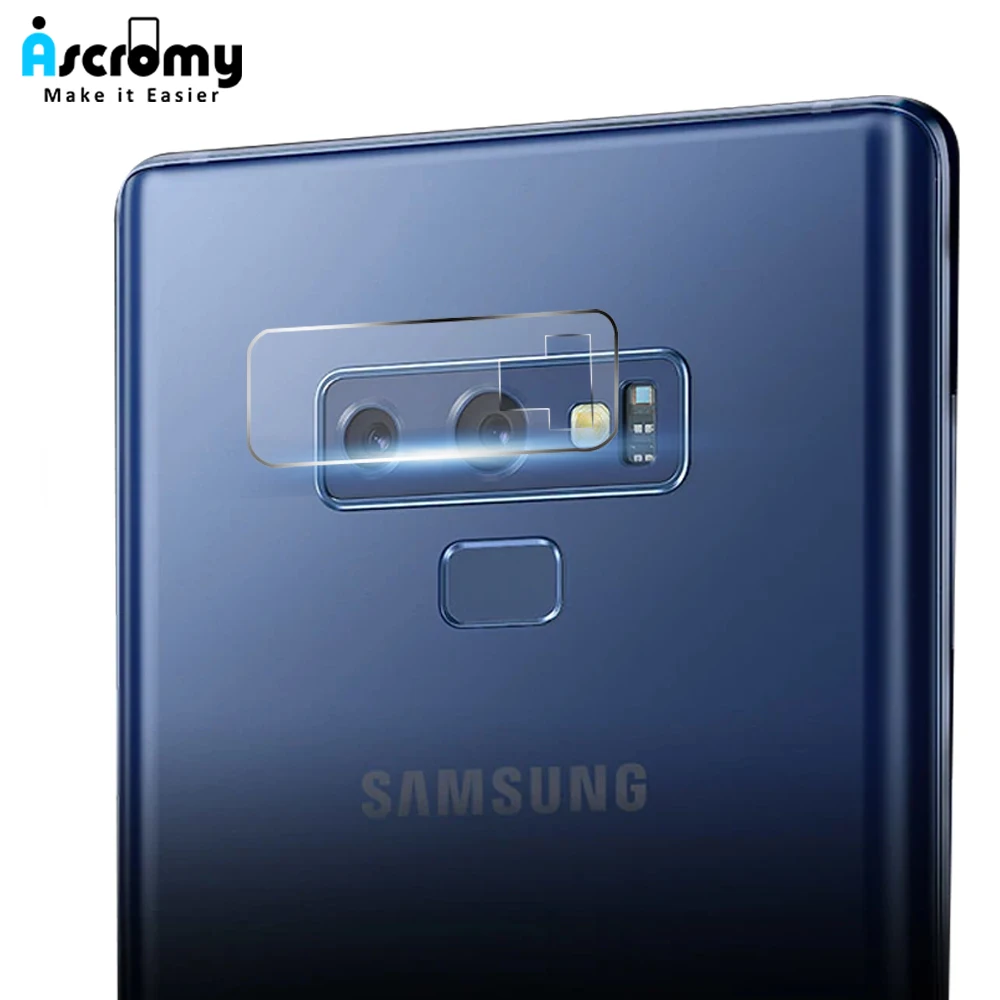 Защитная пленка для объектива камеры Ascromy Samsung Galaxy Note 9 8 S9 S8 S7 S6 Edge Plus из мягкого