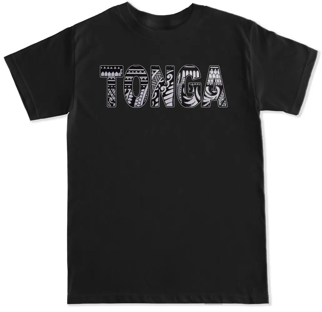 

Straight Outta Tonga Men'S Black T Shirt