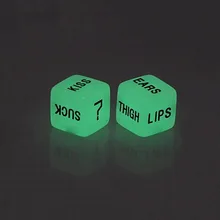 16 мм креативная игра английское веселье сито светящиеся игральные кости кубики любовников сито интерактивная игра хитрая игрушка