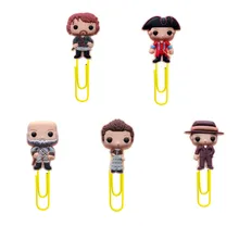 18 шт./лот Outlander закладки Горячие фильм скрепки Книга Держатель школьные офисные принадлежности Детские Канцелярские принадлежности праздничные подарки на день рождения