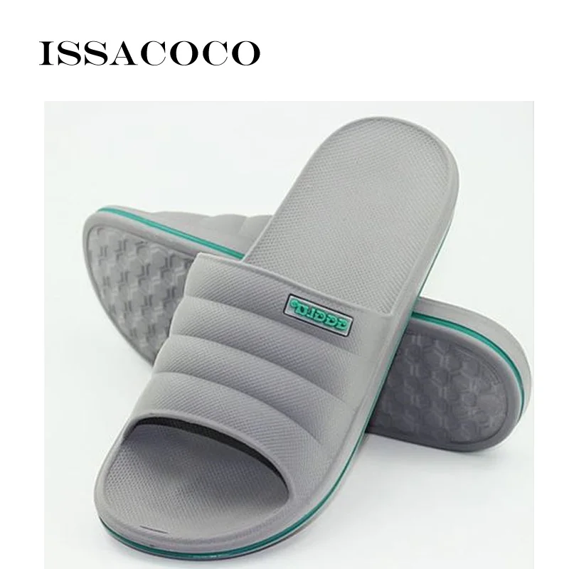ISSACOCO New Summer Shoes Slippers Shoes Men Sandals Extra Large Man Shoes Zapatillas Chinelo Terlik Size(EU)48/48.5/49/49.5/50