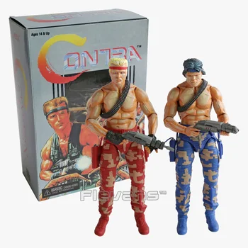 

NECA CONTRA Bill & Lance PVC Action Figure Collectible Model Toy 2pcs/set