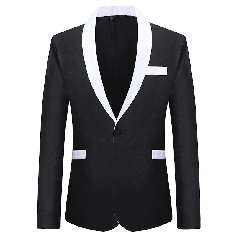 2018 new new men's dress wedding clothing small jacquard one button casual business host dinner party suit holiday gift 2018 new new men's dress wedding clothing small jacquard one button casual business host dinner party suit holiday gift