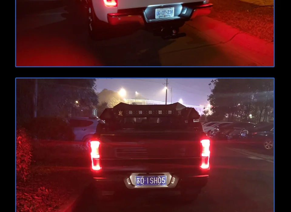 Flash Deal Car Styli Tail Lamp for Ford Ranger Raptor LED Tail Light 2012-2019 New Ranger LED Rear Lamp LED Turn Signal LED Brake Reverse 13