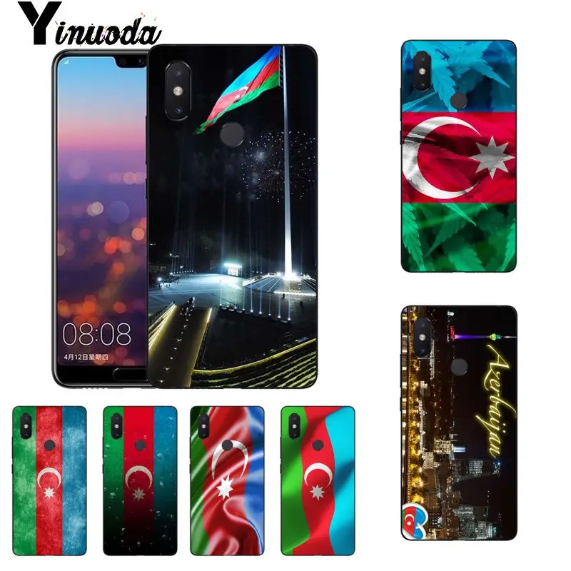 

Yinuoda Azerbaijan Buta Flag Unique Design Phone Case for Xiaomi Mi 6 Mix2 Mix2S Note3 8 8SE Redmi 5 5Plus Note4 4X Note5