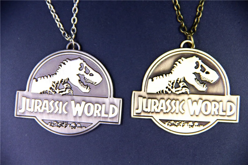 New Movie Jurassic Park Necklace Surrounding The Jurassic World Exquisite Pendant  Necklace | Wish