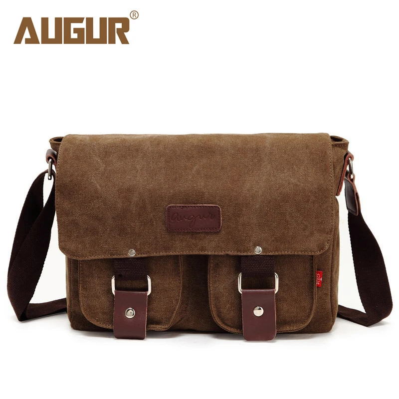 Men Canvas Crossbody Bag Casual Satchel Messenger Shoulder Vintage Bags BS