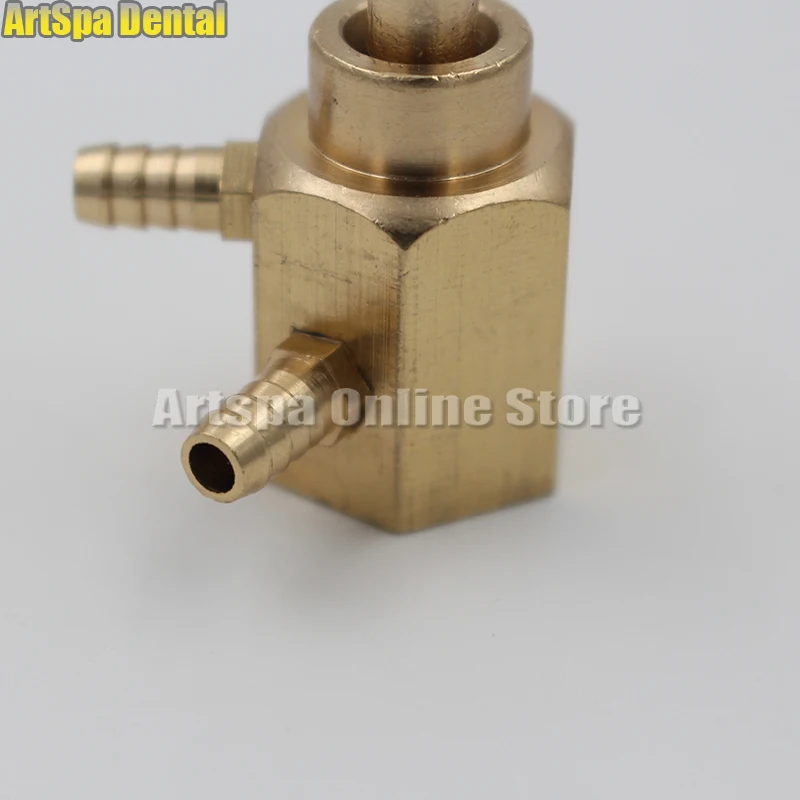  2 Pcs Dental Foot pedal valve 2 hole foot control switch valve circle chair integrated machine equi