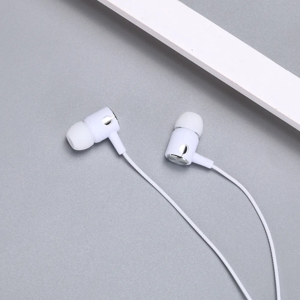 

Universal 3.5mm In-Ear Stereo Earbud Earphone Headset with Mic For Cell Phone PC
