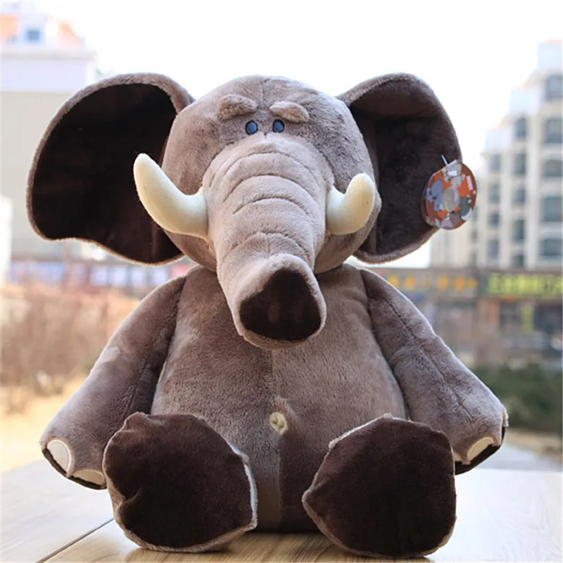 

25cm Genuine NiCI Elephant Fierce Jungle Brothers Plush Toy Animal Soft Stuffed Dolls