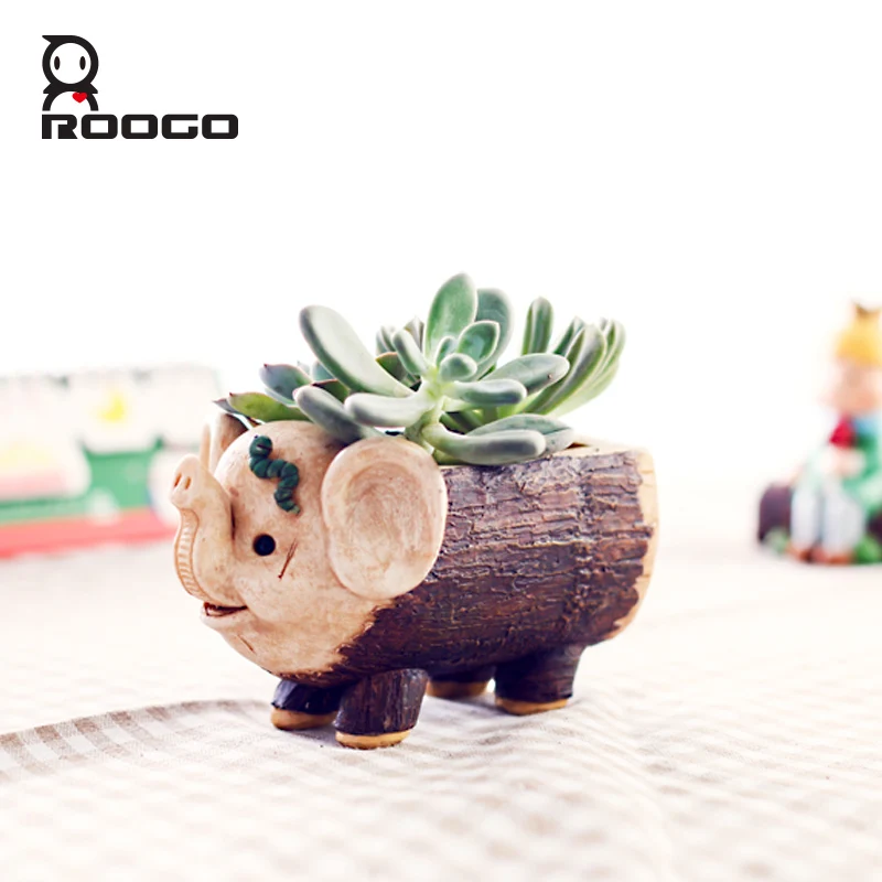 Цветочный горшок Roogo мини-горшок для суккулентов современный многоуровневый