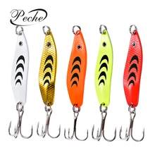 Piche spinner truta colher iscas de pesca shads wobblers jig iscas vib duro iscas lantejoulas para a pesca da carpa equipamento(China)