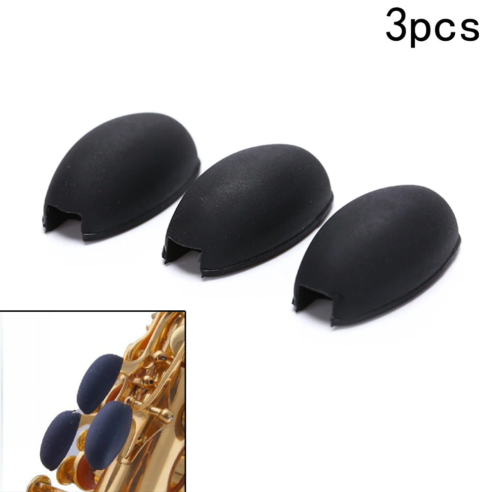 

3 Pcs Rubber Saxophone Keys Risers Woodwind Instrument Saxophone Thumb Finger Rest For Sax Keys Parts & Accessories
