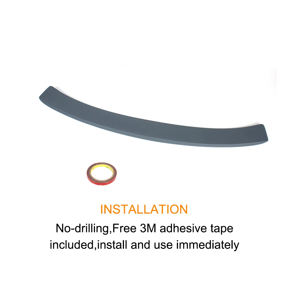 S класс серый ABS задний спойлер крыла окна для Mercedes Benz W221 S63 AMG S350 S400 S450 S500 S550 S600
