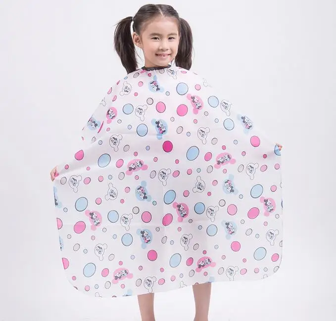 

wholesale price Hair Cut Cutting Salon Stylist Cape Nylon Barber Cloth for children