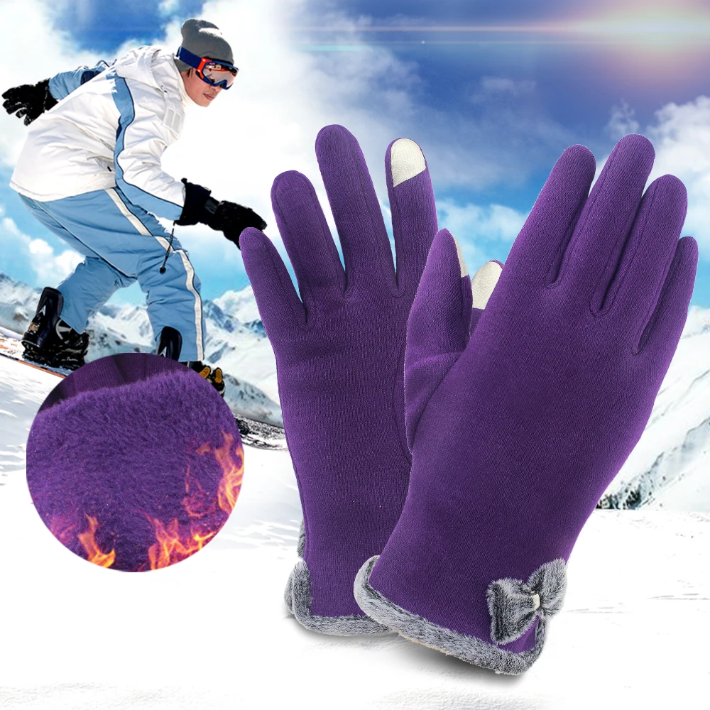 

Women Men Touch Screen Winter Gloves Autumn Warm Gloves Wrist Mittens Driving Ski Windproof Glove five color outdoor travel